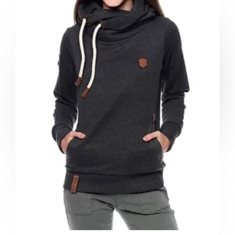 NAKETANO Darth VII Bordeaux Hoodie Sweatshirt
